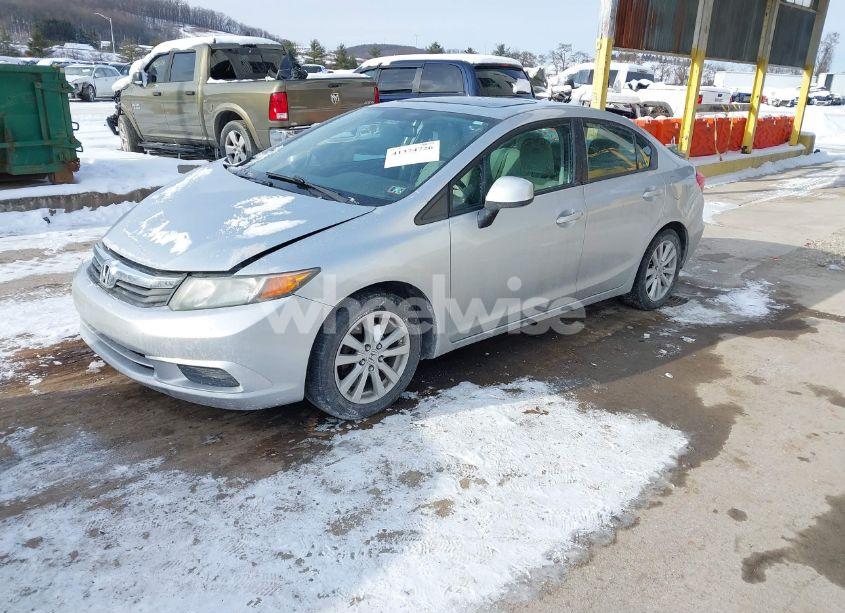 Photo 2 of 2012 Honda Civic EX (VIN 2HGFB2F84CH602835)