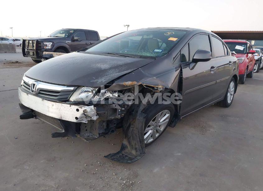 Photo 2 of 2012 Honda Civic EX (VIN 2HGFB2F84CH603256)