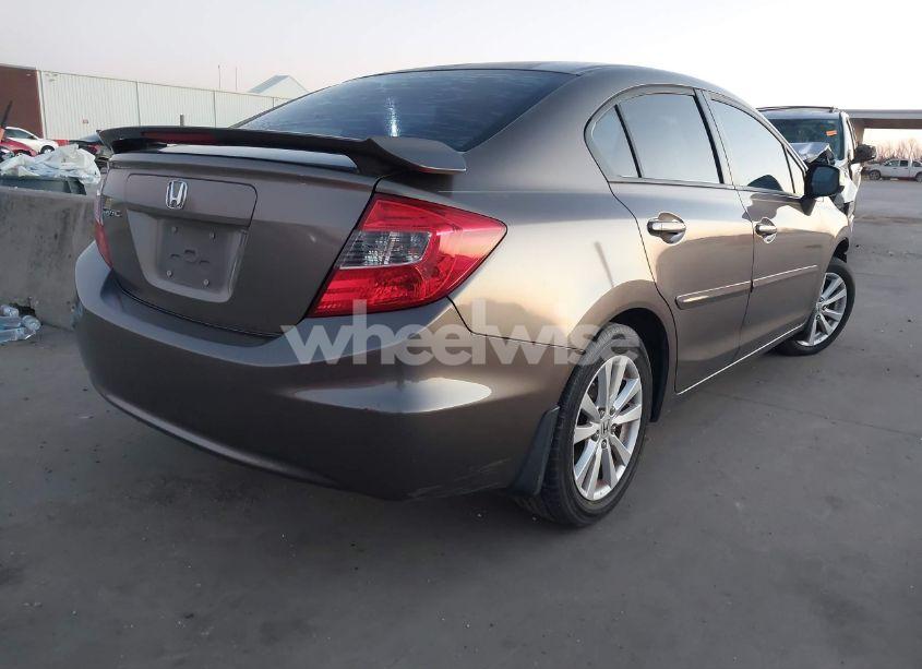 Photo 4 of 2012 Honda Civic EX (VIN 2HGFB2F84CH603256)