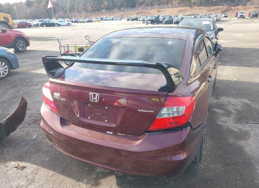 Photo 16 of 2012 Honda Civic EX (VIN 2HGFB2F85CH541169)