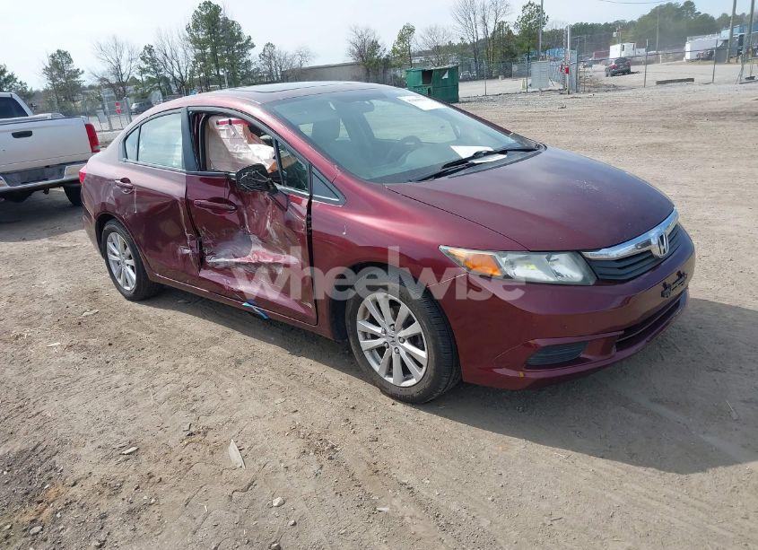 2012 Honda Civic EX (VIN 2HGFB2F85CH549417) main photo