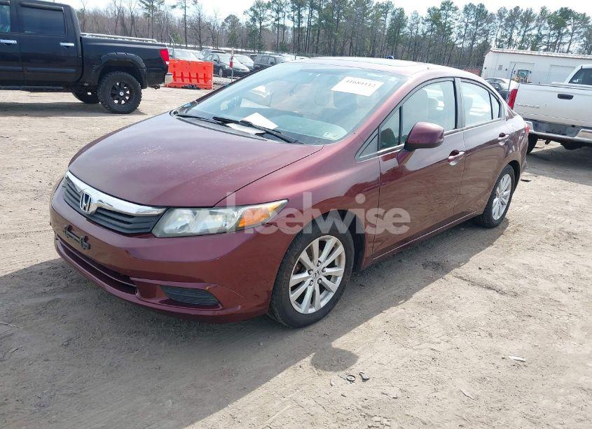Photo 2 of 2012 Honda Civic EX (VIN 2HGFB2F85CH549417)