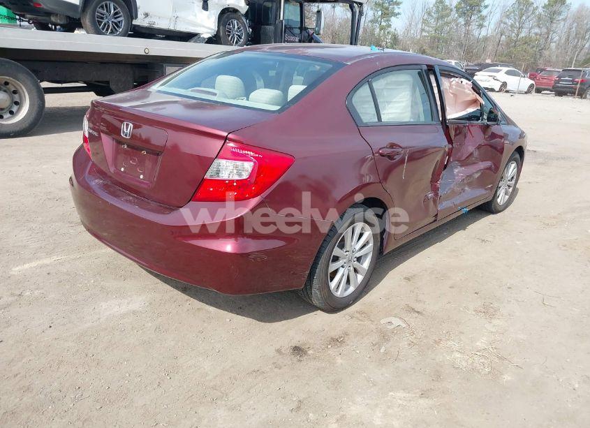 Photo 4 of 2012 Honda Civic EX (VIN 2HGFB2F85CH549417)