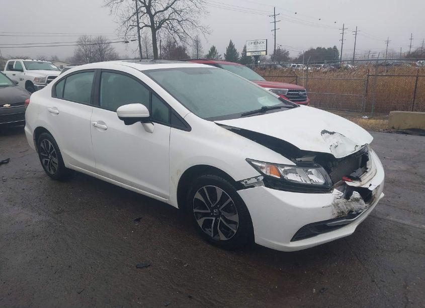2014 Honda Civic EX (VIN 2HGFB2F85EH527985) main photo