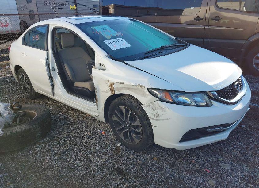 2014 Honda Civic EX (VIN 2HGFB2F85EH539800) main photo
