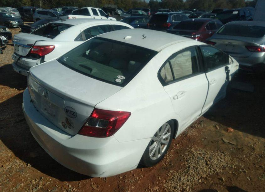 Photo 4 of 2012 Honda Civic EX (VIN 2HGFB2F86CH308353)