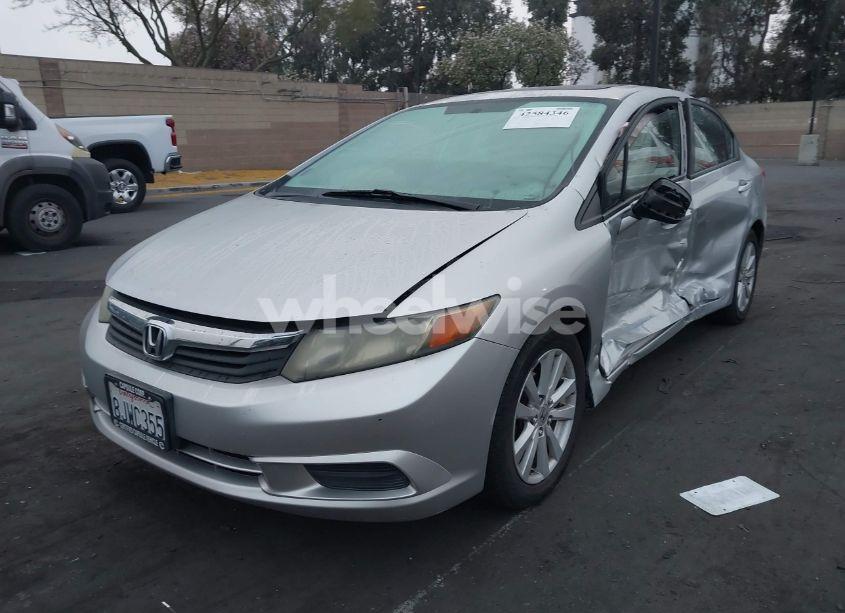 Photo 2 of 2012 Honda Civic EX (VIN 2HGFB2F86CH309700)