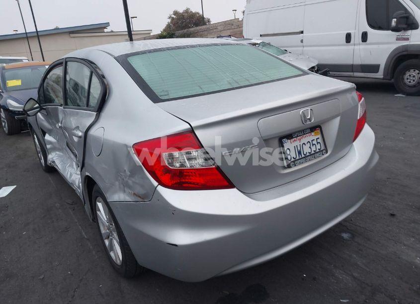 Photo 3 of 2012 Honda Civic EX (VIN 2HGFB2F86CH309700)