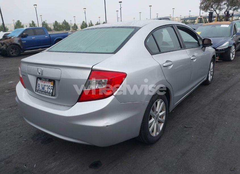 Photo 4 of 2012 Honda Civic EX (VIN 2HGFB2F86CH309700)