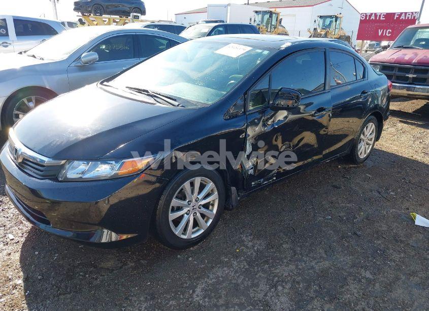 Photo 2 of 2012 Honda Civic EX (VIN 2HGFB2F86CH500341)