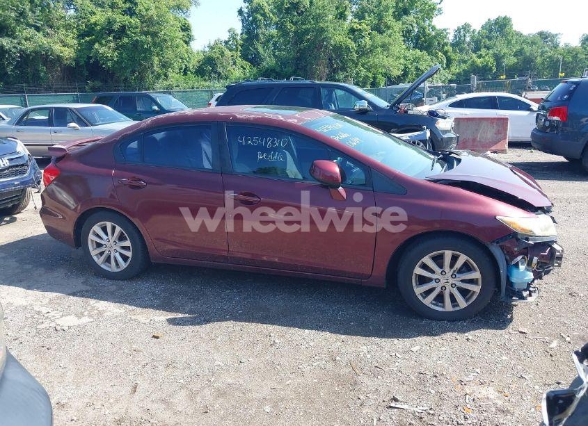 Photo 14 of 2012 Honda Civic EX (VIN 2HGFB2F86CH586198)