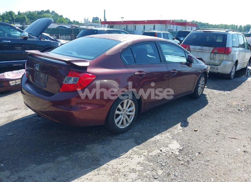 Photo 4 of 2012 Honda Civic EX (VIN 2HGFB2F86CH586198)