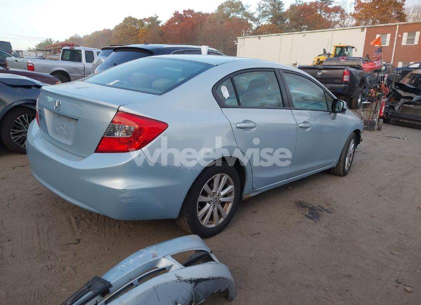 Photo 4 of 2012 Honda Civic EX (VIN 2HGFB2F86CH590185)