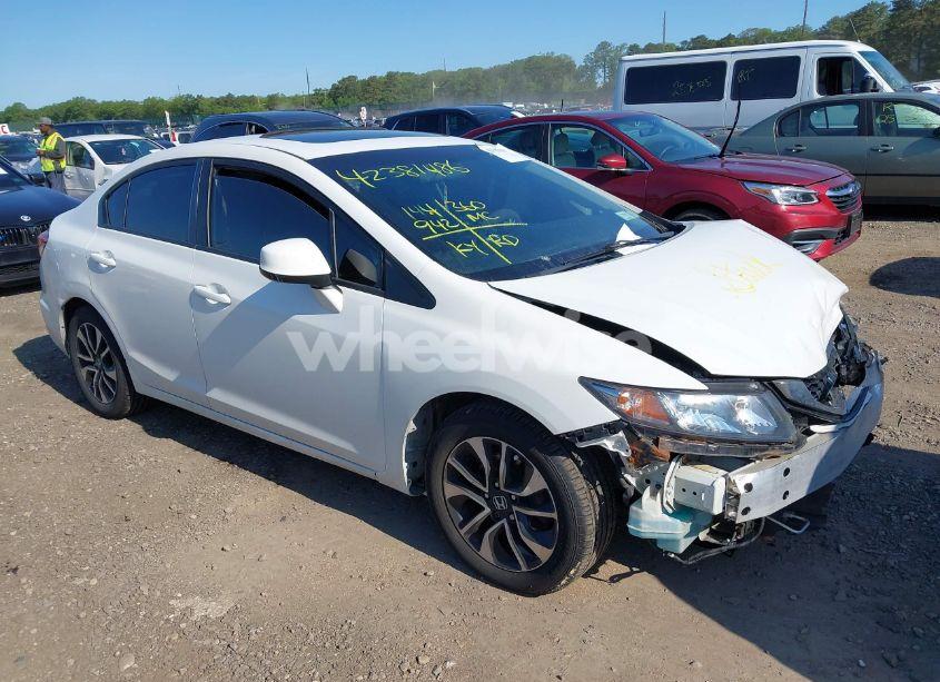 2013 Honda Civic EX (VIN 2HGFB2F86DH523863) main photo