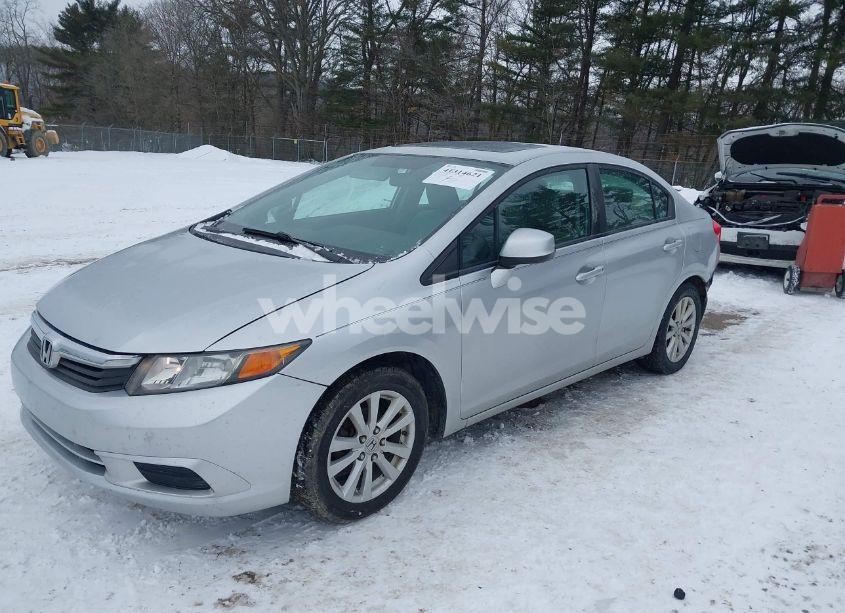Photo 2 of 2012 Honda Civic EX (VIN 2HGFB2F87CH306921)