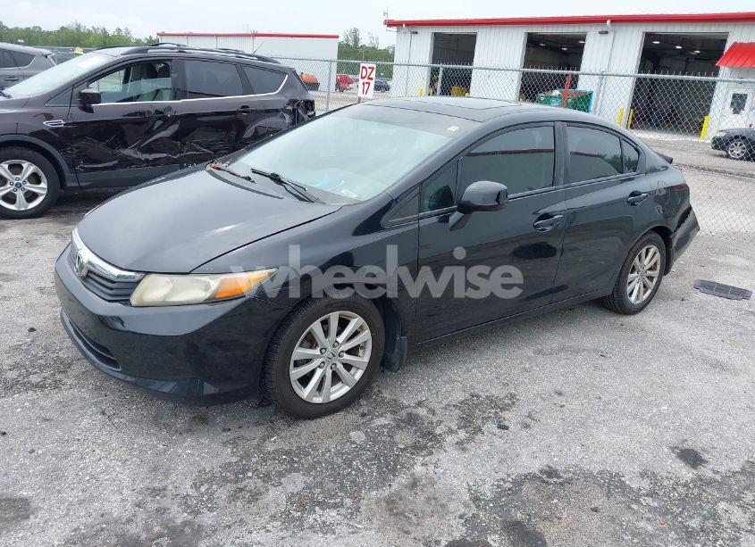 Photo 2 of 2012 Honda Civic EX (VIN 2HGFB2F87CH326330)