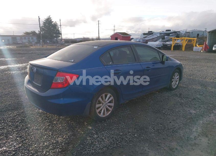 Photo 4 of 2012 Honda Civic EX (VIN 2HGFB2F87CH502390)