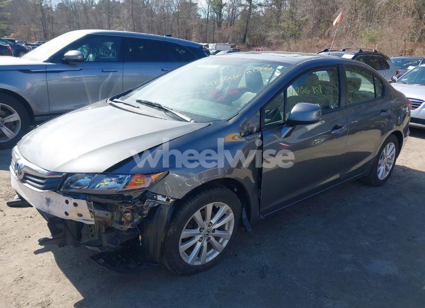 Photo 2 of 2012 Honda Civic EX (VIN 2HGFB2F87CH540959)