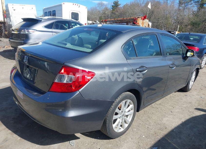 Photo 4 of 2012 Honda Civic EX (VIN 2HGFB2F87CH540959)