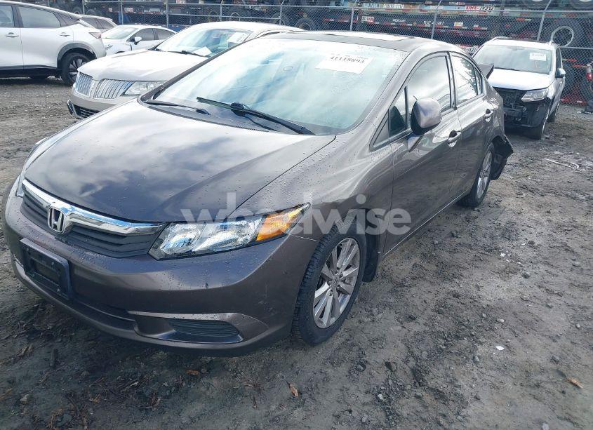 Photo 2 of 2012 Honda Civic EX (VIN 2HGFB2F87CH567062)
