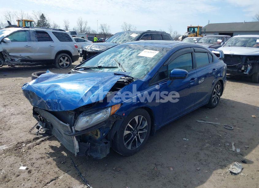 Photo 2 of 2014 Honda Civic EX (VIN 2HGFB2F87EH557182)