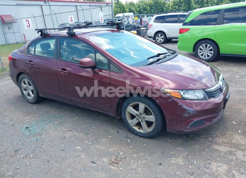 2012 Honda Civic EX (VIN 2HGFB2F88CH548519) main photo