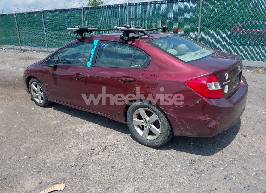 Photo 3 of 2012 Honda Civic EX (VIN 2HGFB2F88CH548519)