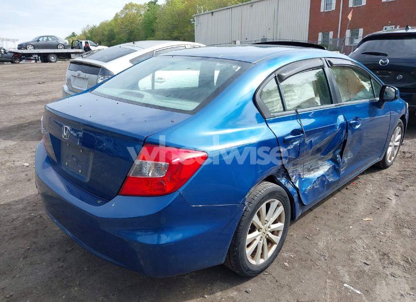 Photo 4 of 2012 Honda Civic EX (VIN 2HGFB2F88CH551193)