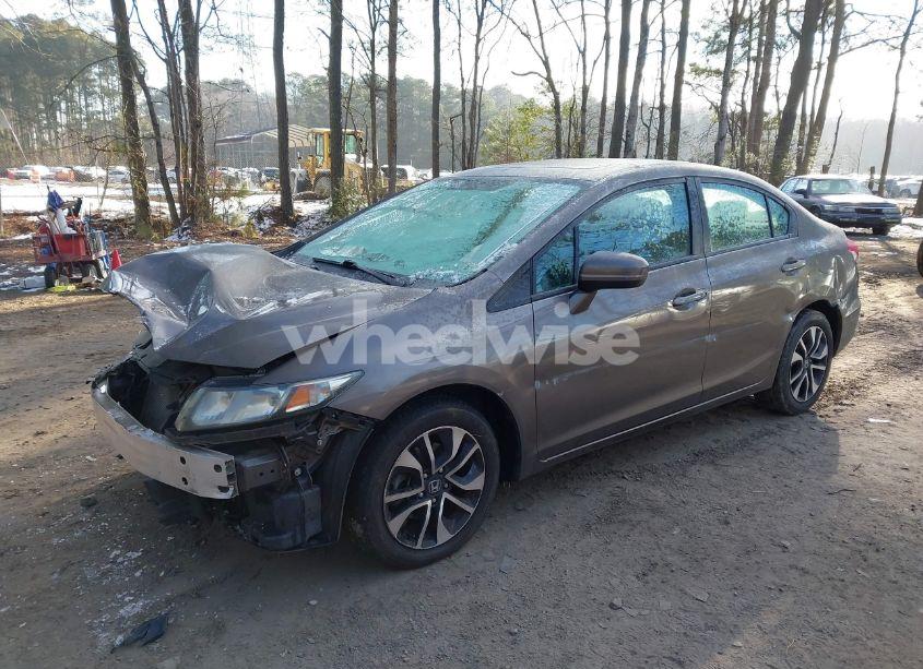 Photo 2 of 2014 Honda Civic EX (VIN 2HGFB2F88EH542383)