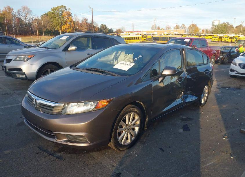 Photo 2 of 2012 Honda Civic EX (VIN 2HGFB2F8XCH510015)