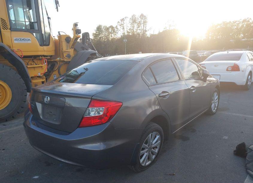 Photo 4 of 2012 Honda Civic EX (VIN 2HGFB2F8XCH510015)