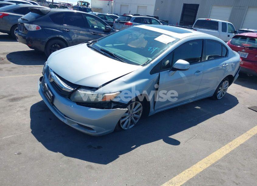 Photo 2 of 2012 Honda Civic EX (VIN 2HGFB2F8XCH513240)