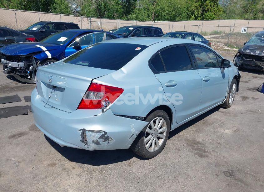 Photo 4 of 2012 Honda Civic EX (VIN 2HGFB2F8XCH513240)