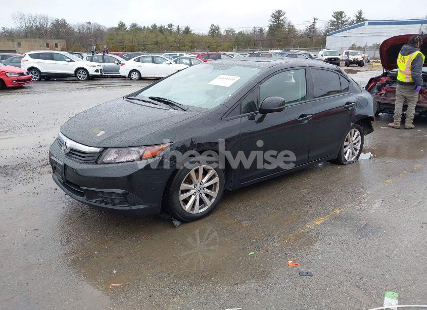 Photo 2 of 2012 Honda Civic EX (VIN 2HGFB2F8XCH517093)