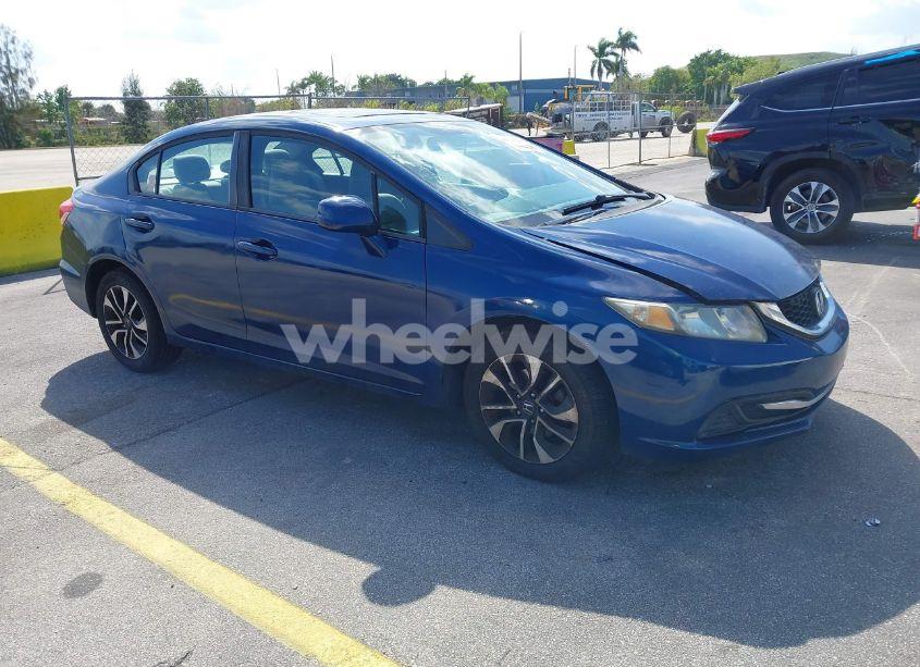 2013 Honda Civic EX (VIN 2HGFB2F8XDH527558) main photo