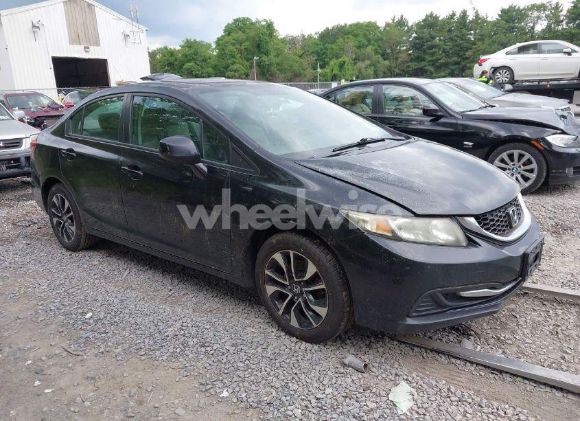 2013 Honda Civic EX (VIN 2HGFB2F8XDH550824) main photo