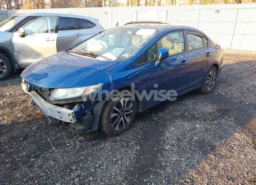 Photo 2 of 2013 Honda Civic EX (VIN 2HGFB2F8XDH552931)