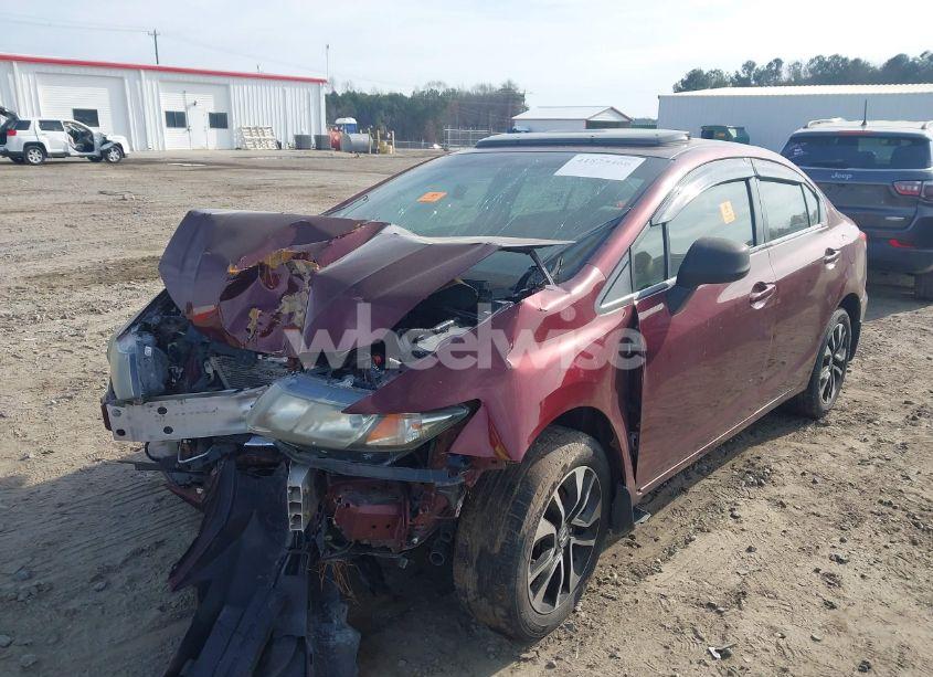 Photo 2 of 2013 Honda Civic EX (VIN 2HGFB2F8XDH559040)