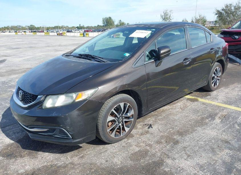 Photo 2 of 2014 Honda Civic EX (VIN 2HGFB2F8XEH517873)