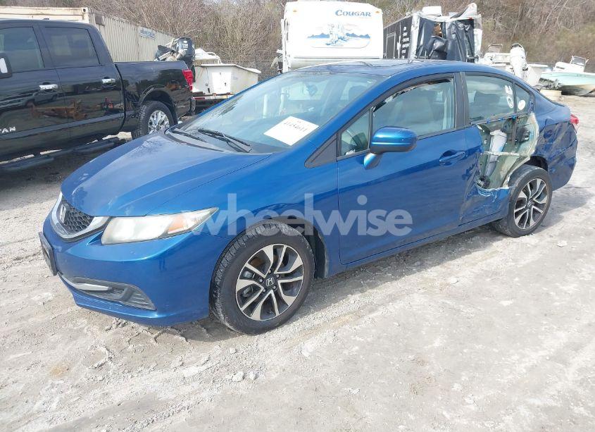 Photo 2 of 2014 Honda Civic EX (VIN 2HGFB2F8XEH549397)