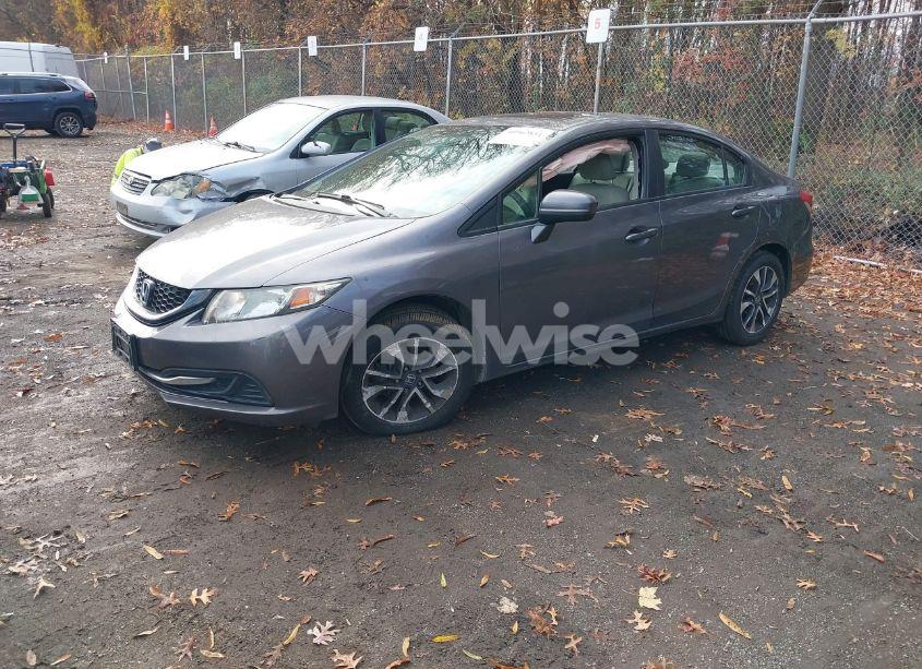 Photo 2 of 2014 Honda Civic EX (VIN 2HGFB2F8XEH552302)