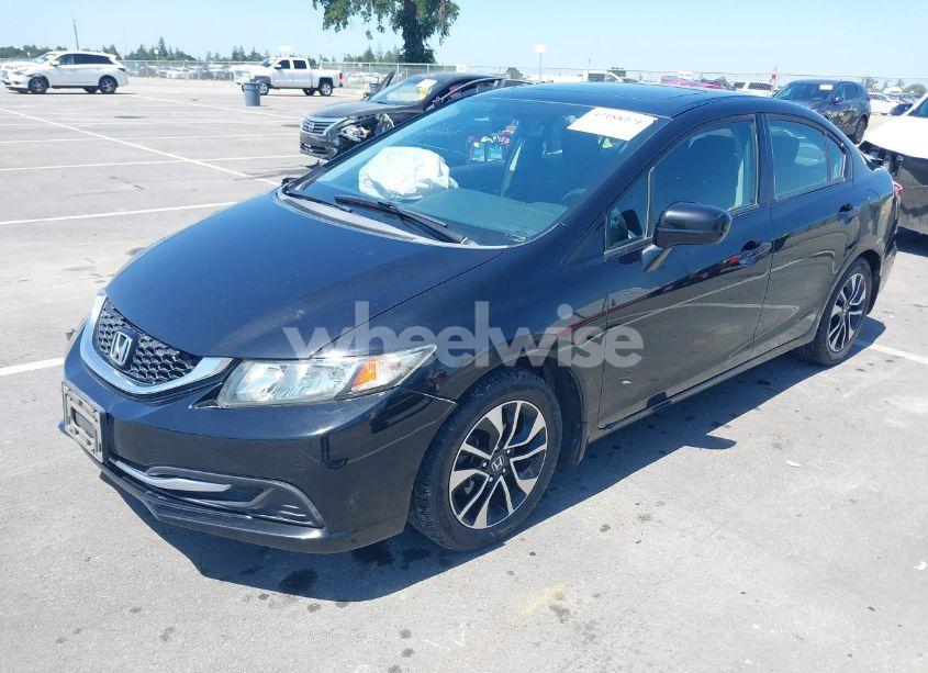 Photo 2 of 2015 Honda Civic EX (VIN 2HGFB2F8XFH529796)