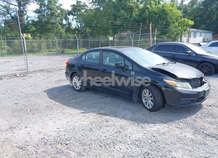 2012 Honda Civic EX-L (VIN 2HGFB2F90CH545901) main photo