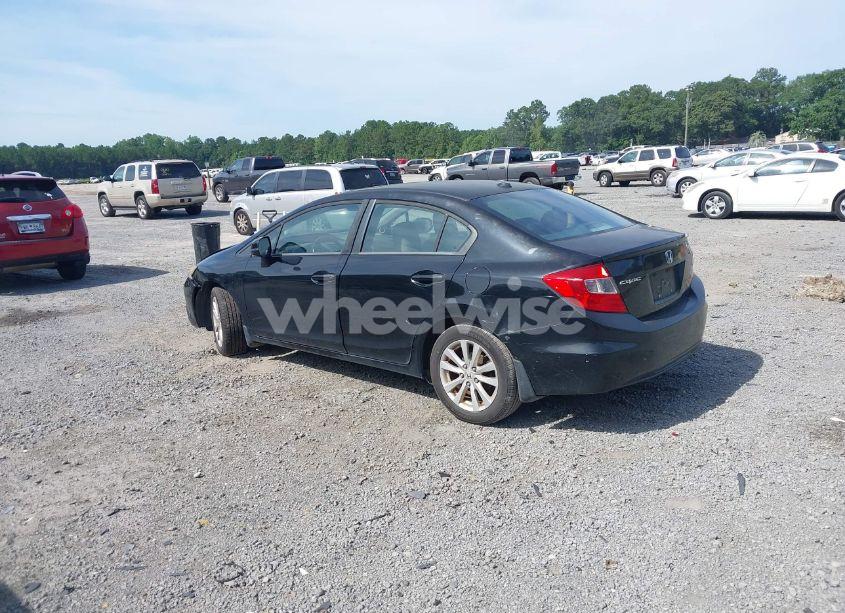 Photo 3 of 2012 Honda Civic EX-L (VIN 2HGFB2F90CH545901)