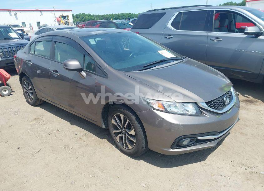 2013 Honda Civic EX-L (VIN 2HGFB2F90DH543566) main photo