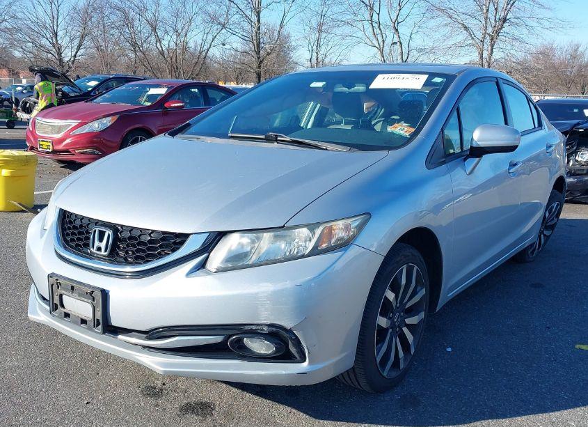 Photo 2 of 2015 Honda Civic EX-L (VIN 2HGFB2F90FH500817)