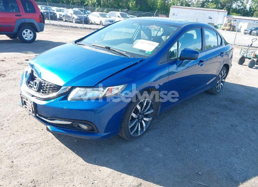 Photo 2 of 2015 Honda Civic EX-L (VIN 2HGFB2F90FH512305)