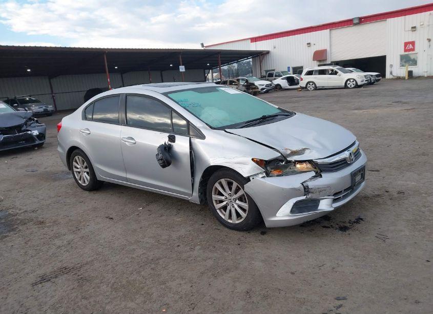 2012 Honda Civic EX-L (VIN 2HGFB2F91CH326252) main photo