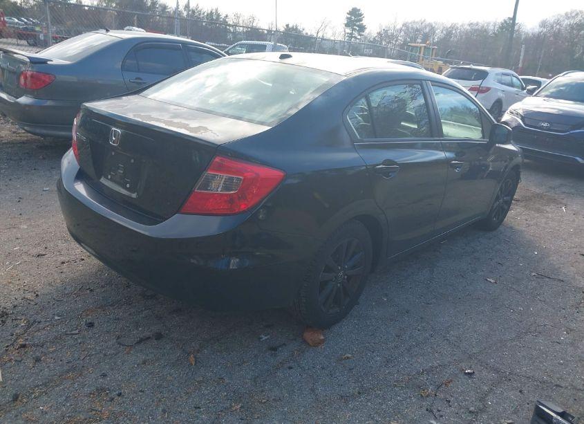 Photo 4 of 2012 Honda Civic EX-L (VIN 2HGFB2F91CH511904)