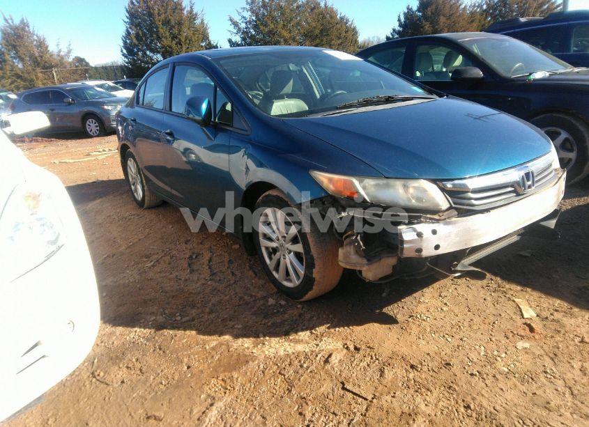 2012 Honda Civic SDN EX-L (VIN 2HGFB2F91CH533109) main photo